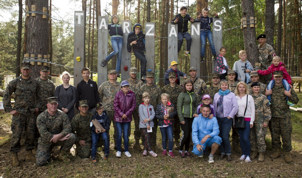 Nato Allies Bring Cheer to Latvian Orphanage With Help From Charity Organization ‘Spirit Of America’, American Embassy