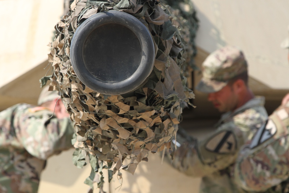 2-8 CAV, 1st Armored Brigade Combat Team, 1st Cavalry Division during Exercise Saber Strike