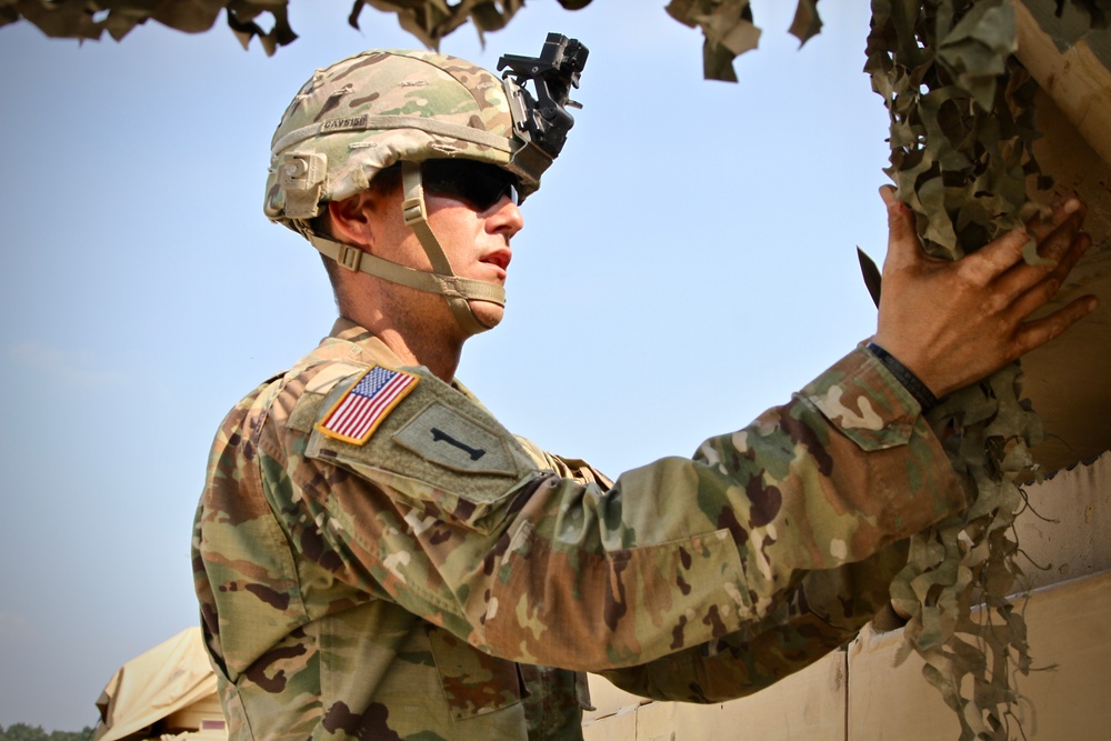 2-8 CAV, 1st Armored Brigade Combat Team, 1st Cavalry Division during Exercise Saber Strike