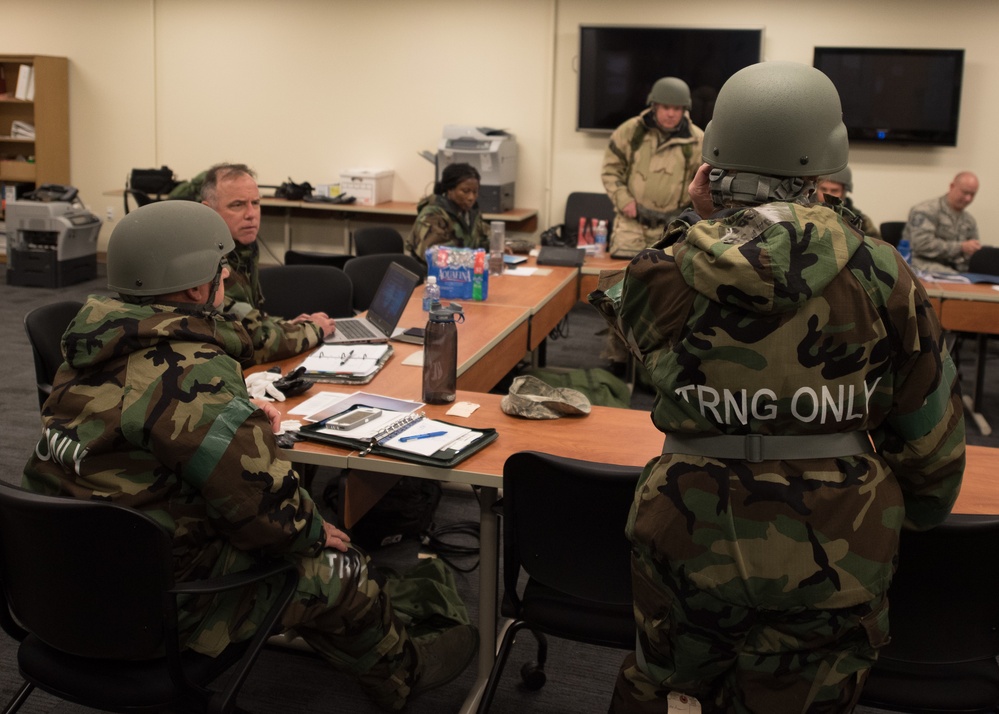 102nd Intelligence Wing conducts CBRNE Exercise