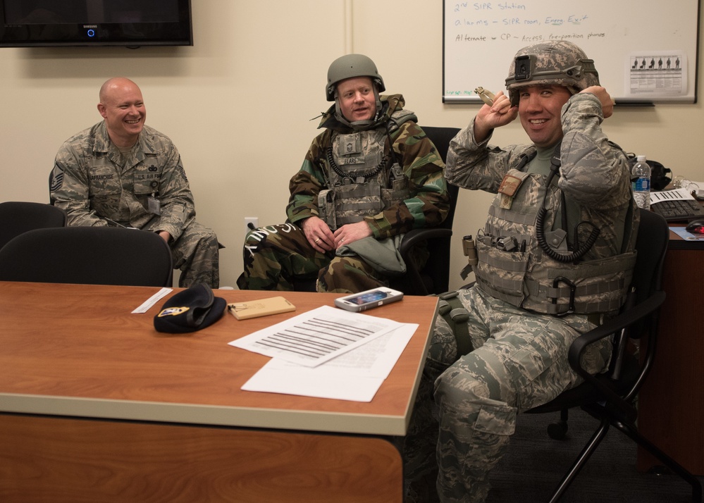 102nd Intelligence Wing conducts CBRNE Exercise