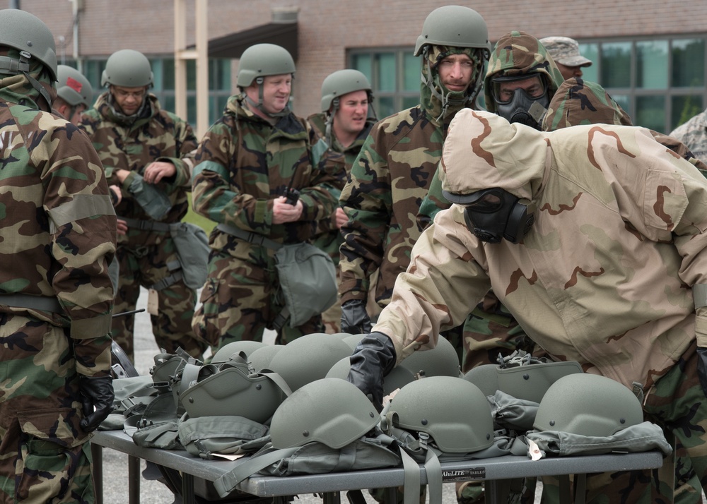 102nd Intelligence Wing conducts CBRNE Exercise