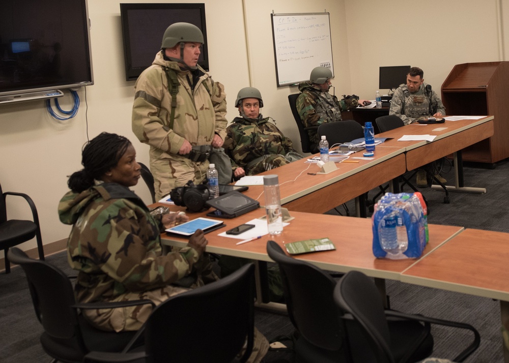 102nd Intelligence Wing conducts CBRNE Exercise