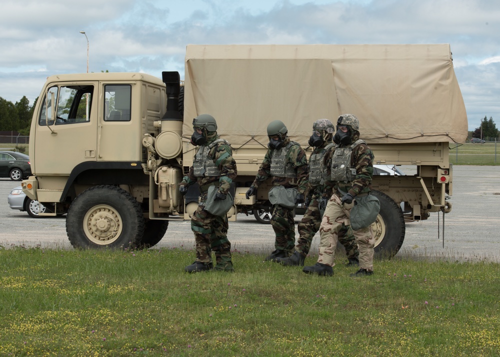 102nd Intelligence Wing conducts CBRNE Exercise