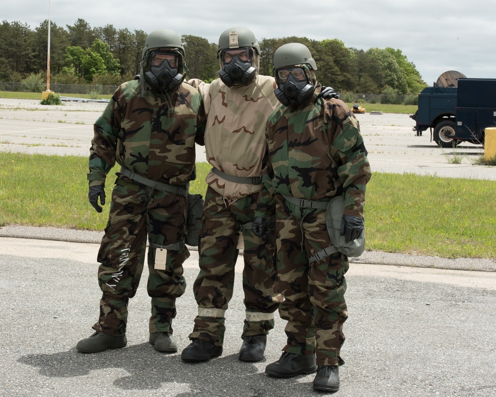 102nd Intelligence Wing conducts CBRNE Exercise