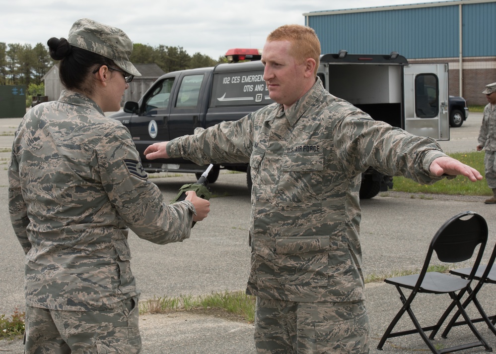 102nd Intelligence Wing conducts CBRNE Exercise