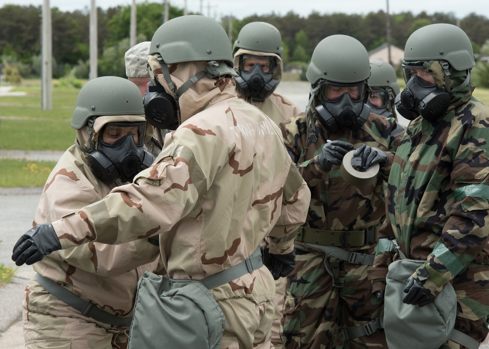 102nd Intelligence Wing conducts CBRNE Exercise