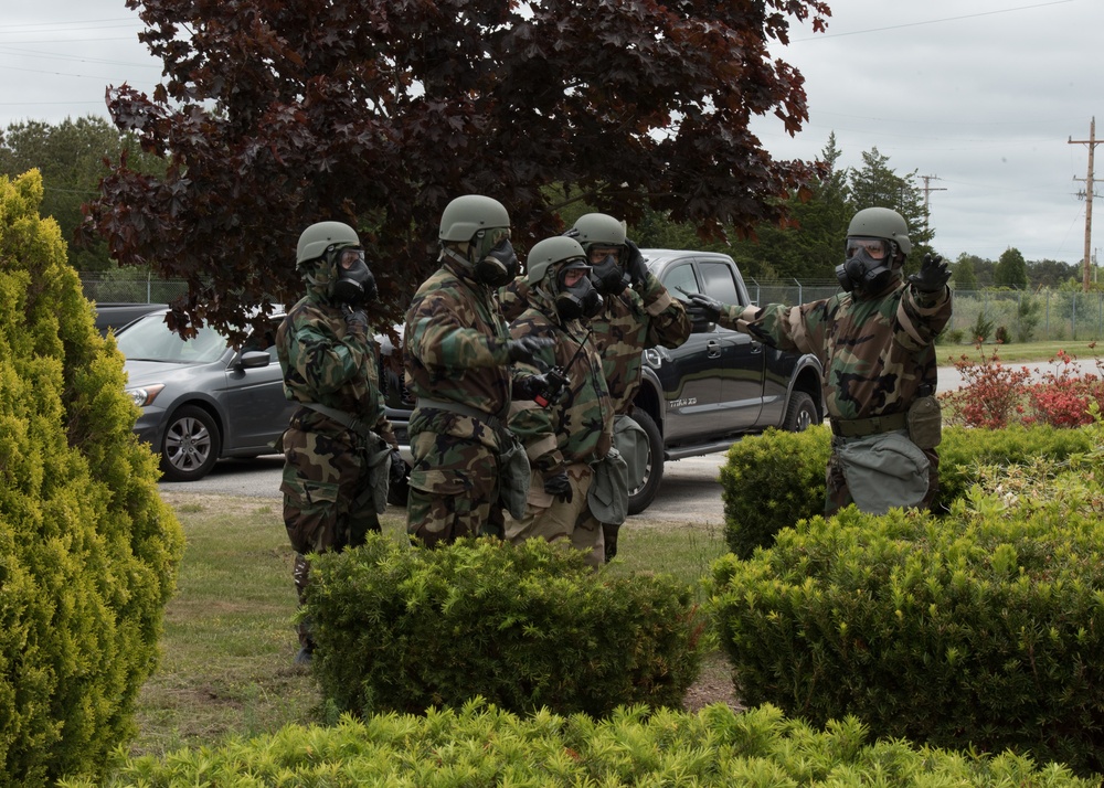 102nd Intelligence Wing conducts CBRNE Exercise