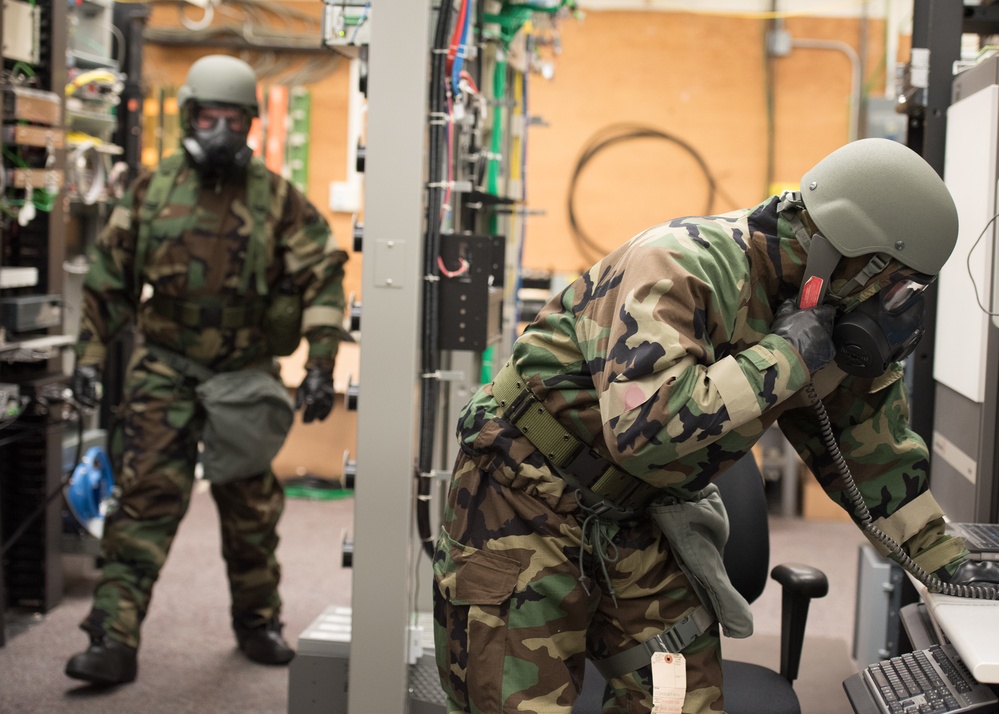 102nd Intelligence Wing conducts CBRNE Exercise