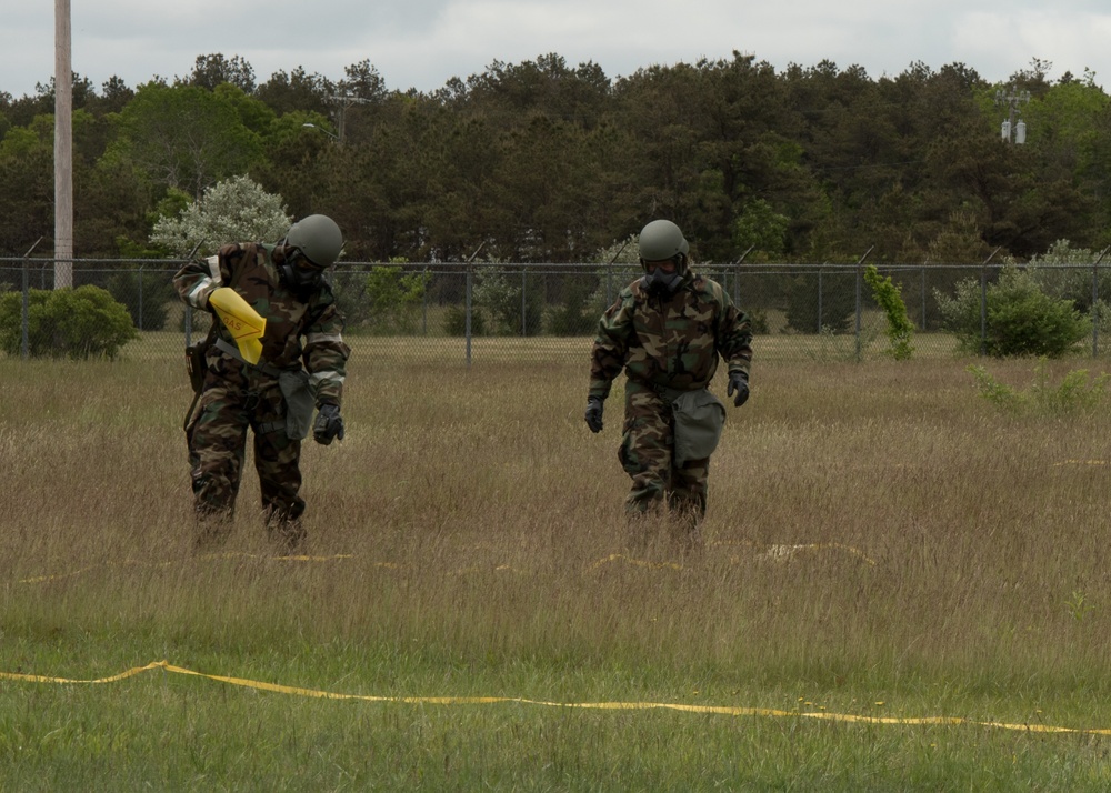 102nd Intelligence Wing conducts CBRNE Exercise