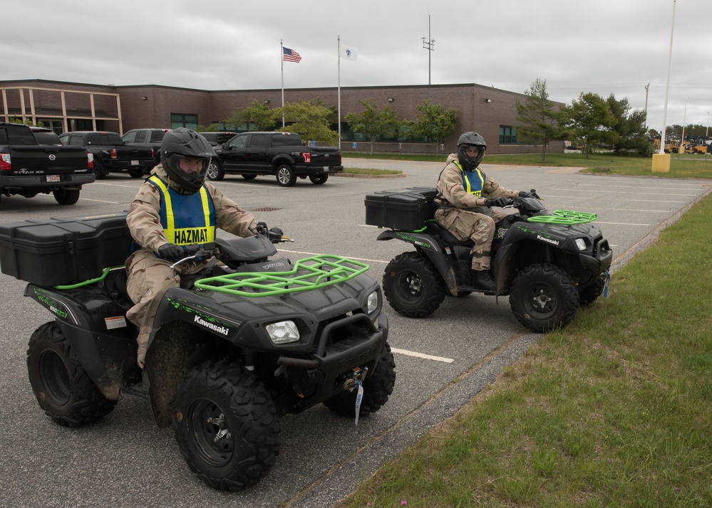 102nd Intelligence Wing conducts CBRNE Exercise