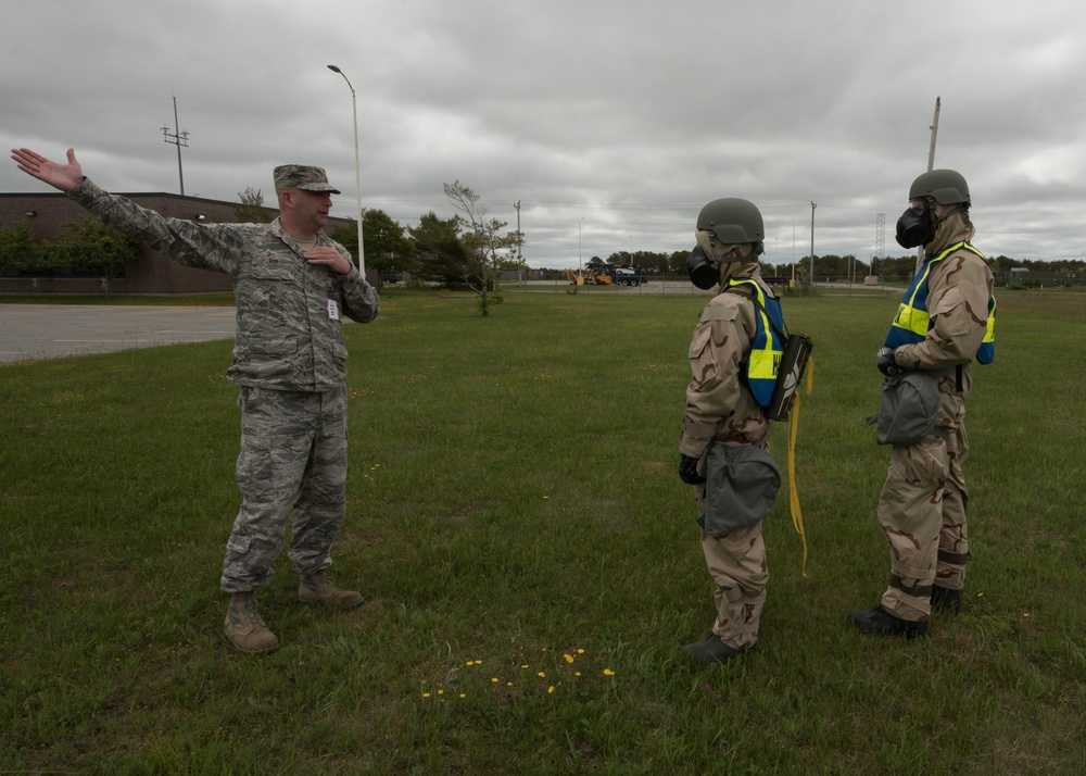 102nd Intelligence Wing conducts CBRNE Exercise