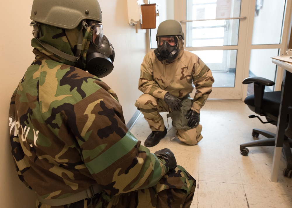 102nd Intelligence Wing conducts CBRNE Exercise