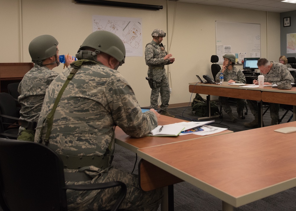 102nd Intelligence Wing conducts CBRNE Exercise