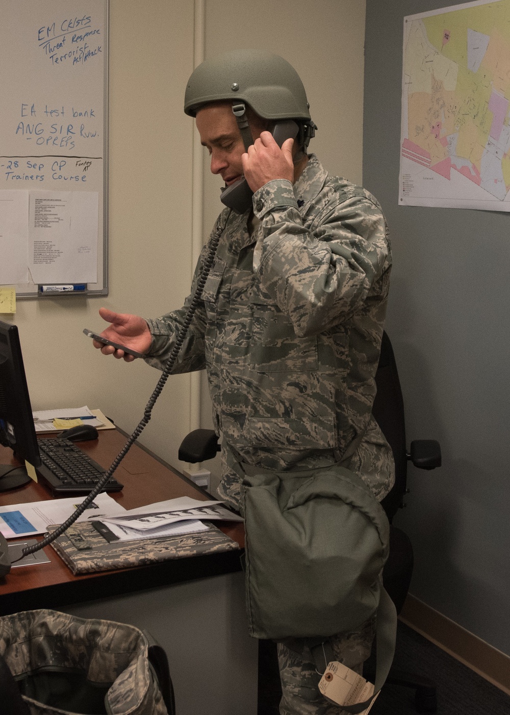 102nd Intelligence Wing conducts CBRNE Exercise