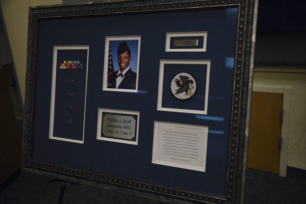 Staff Sgt. Marilyn Scott Dedication Ceremony