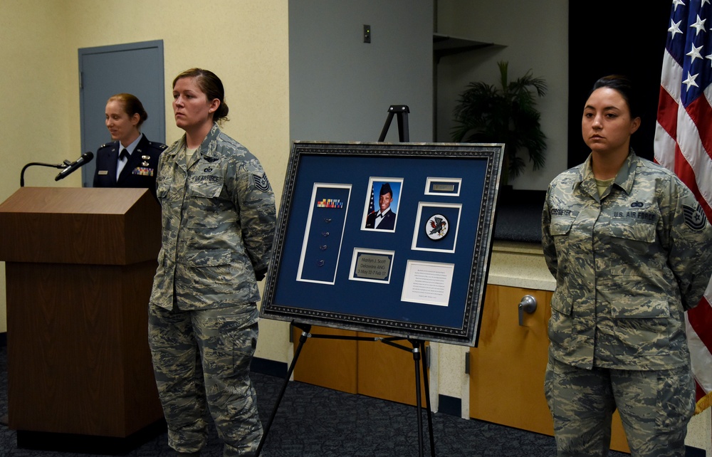 Staff Sgt. Marilyn Scott Dedication Ceremony