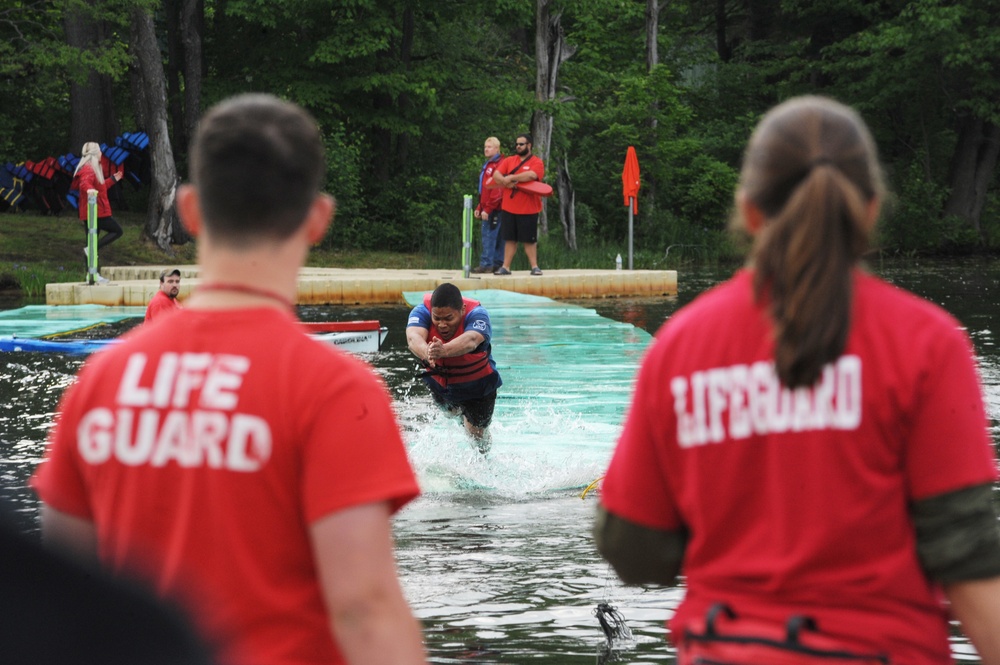 Through the muck and mire, 1,000 Fort Drum community members conquer the Mountain Mudder