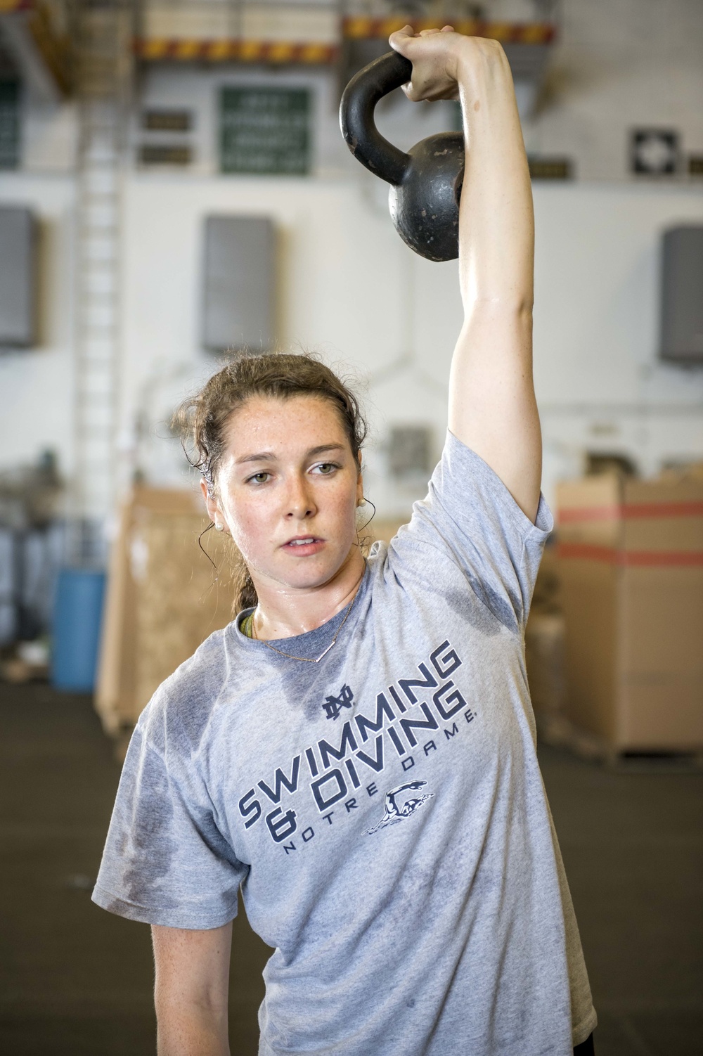 Midshipmen PT Aboard GHWB