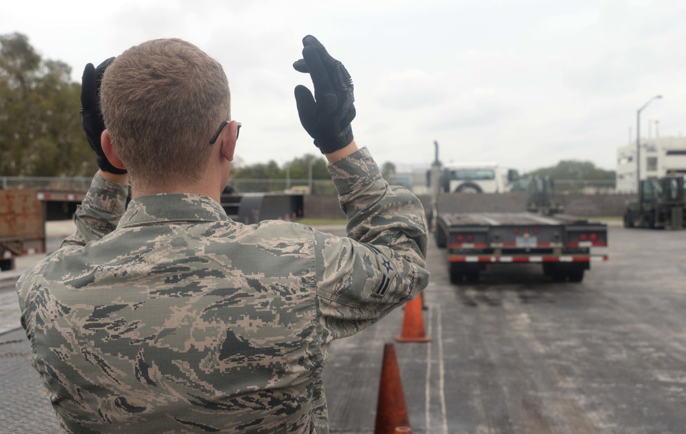 MacDill vehicle operators assist in Hurricane Maria relief effort