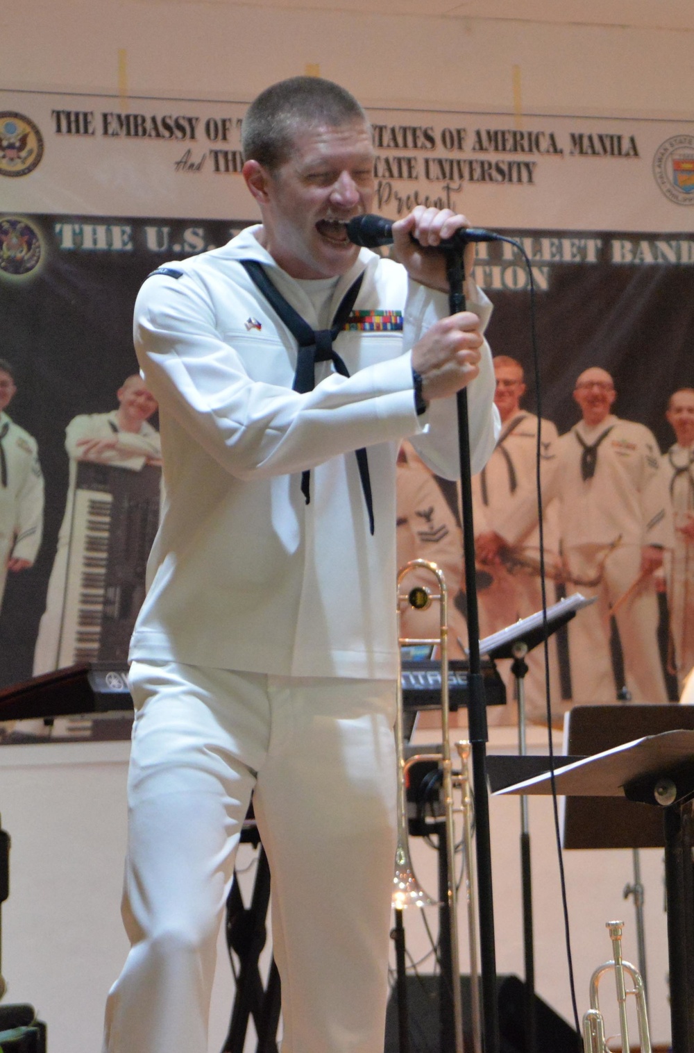 Dvids - Images - 7th Fleet Band Performs At Palawan State University 