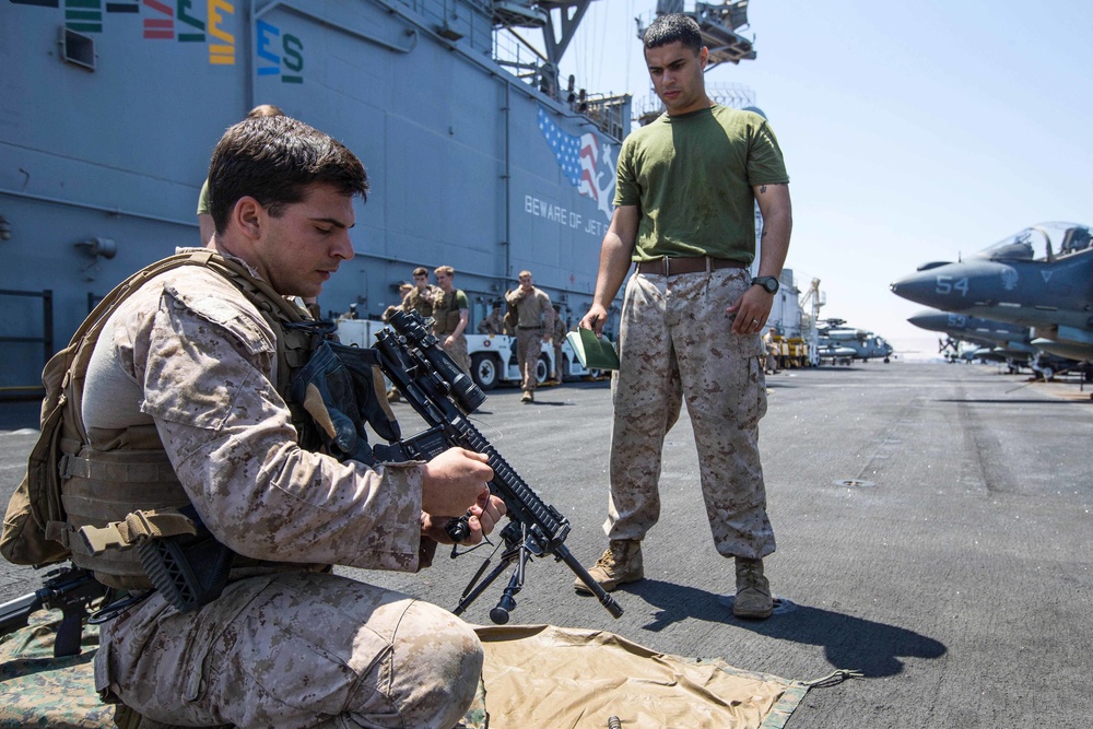 Bravo Company Holds Basic Infantry Skills Squad Competition