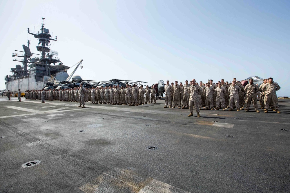 DVIDS - Images - BLT 2/6 Holds Change of Command Formation [Image 1 of 4]