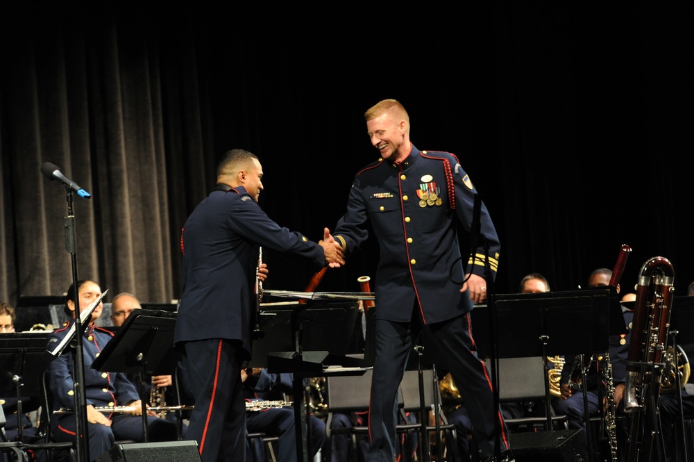 Coast Guard Band Performs in Greenwood, Delaware