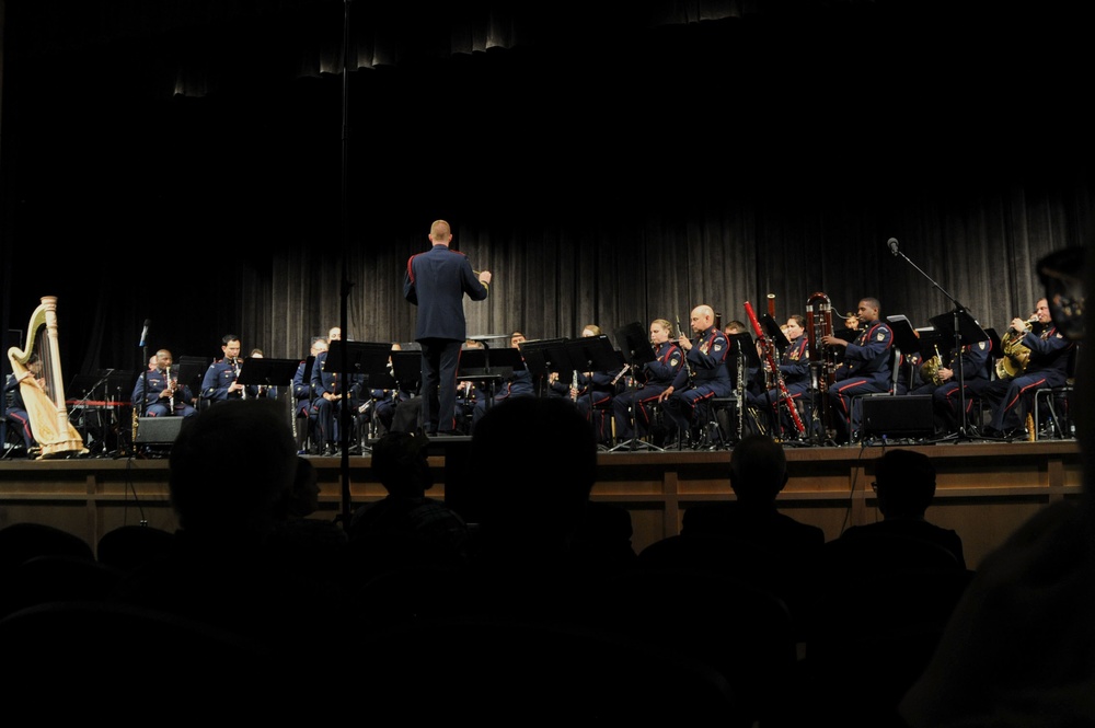 Coast Guard Band Performs in Greenwood, Delaware