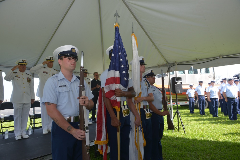 Coast Guard Sector Key West holds Change of Command Ceremony on June 8th, 2018