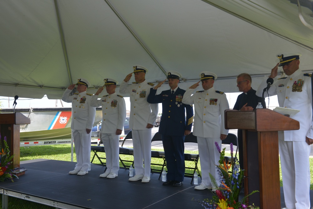 Coast Guard Sector Key West holds Change of Command Ceremony on June 8th, 2018