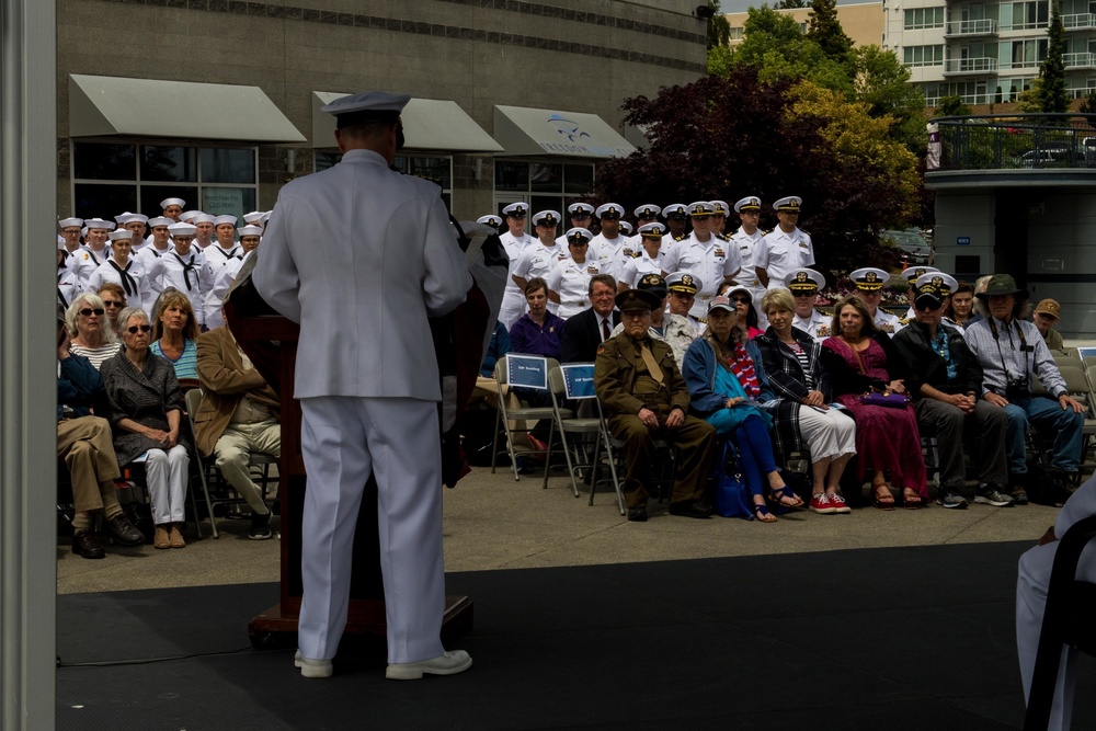 Naval Base Kitsap Honors Battle of Midway with Wreath Laying Ceremony