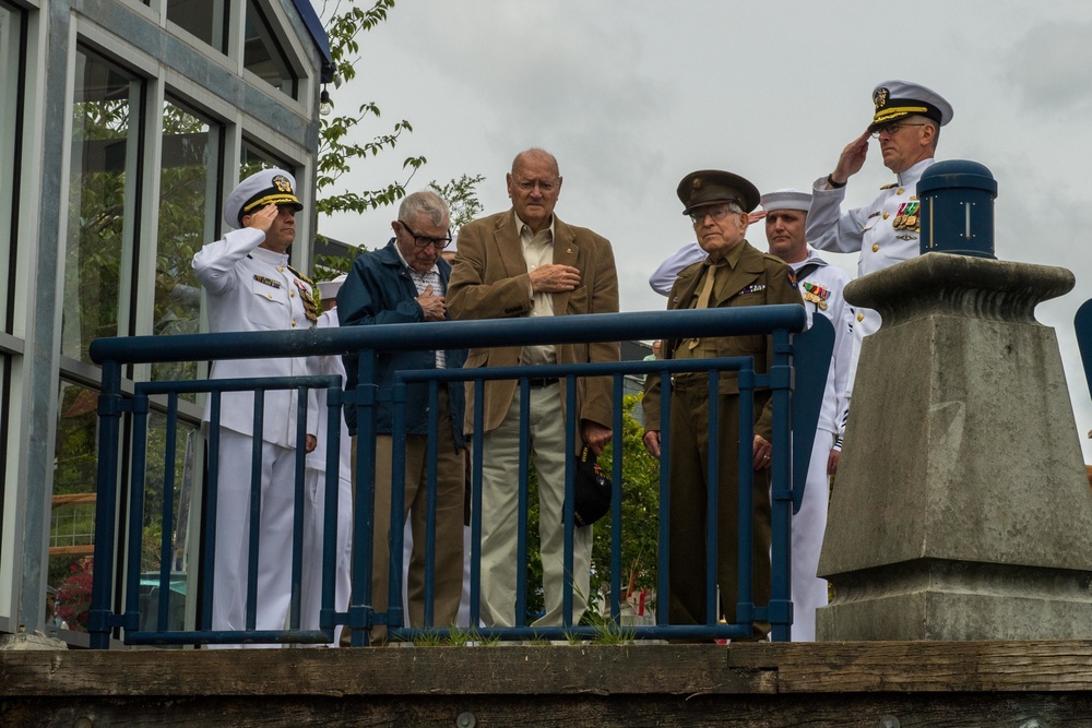 Naval Base Kitsap Honors Battle of Midway with Wreath Laying Ceremony