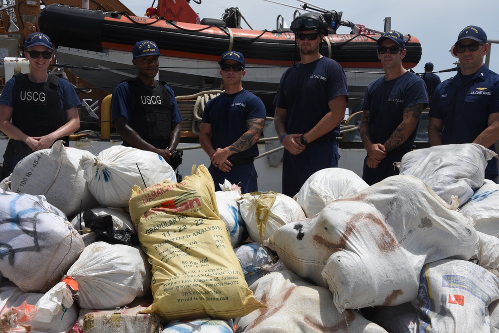 U.S. Coast Guard cutter offloads $2 million worth interdicted drugs in Key West