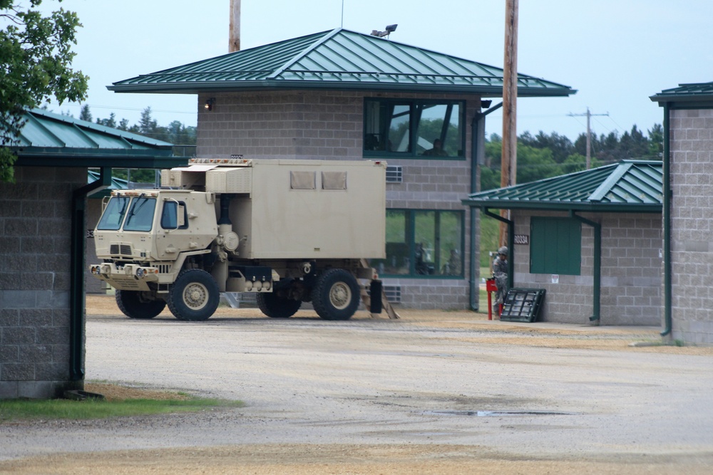 Weapons training for CSTX 86-18-04 at Fort McCoy
