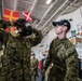 Sailors conduct gas mask trainng