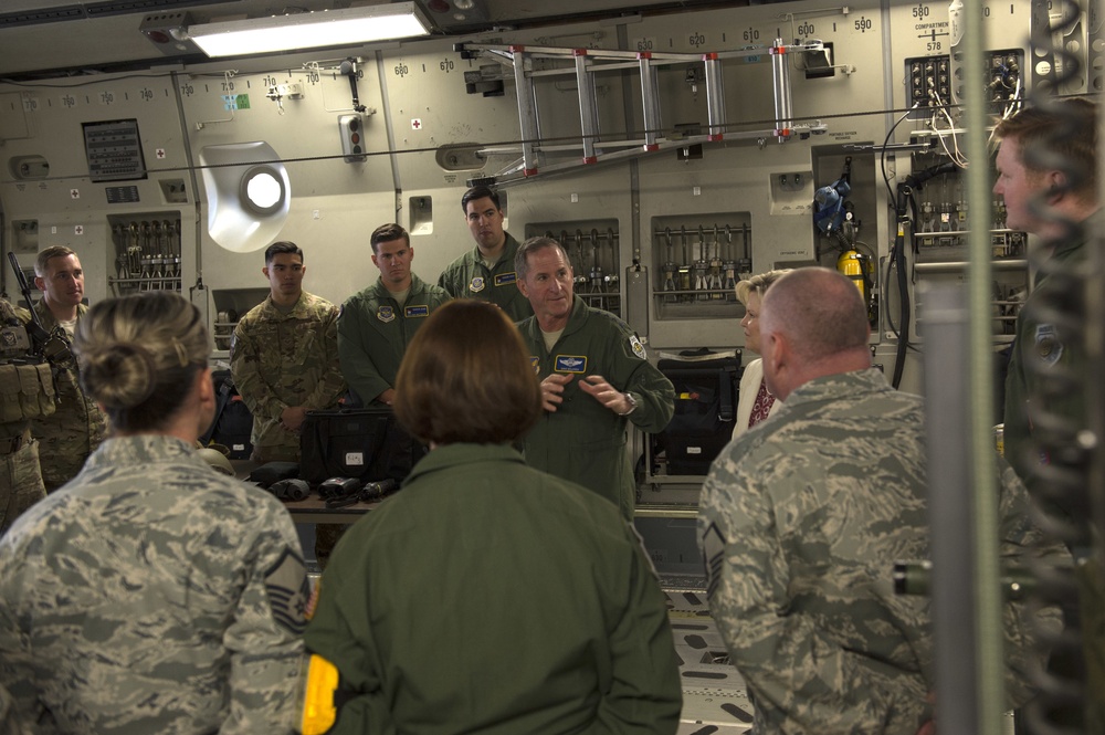 Gen Goldfein visits McChord