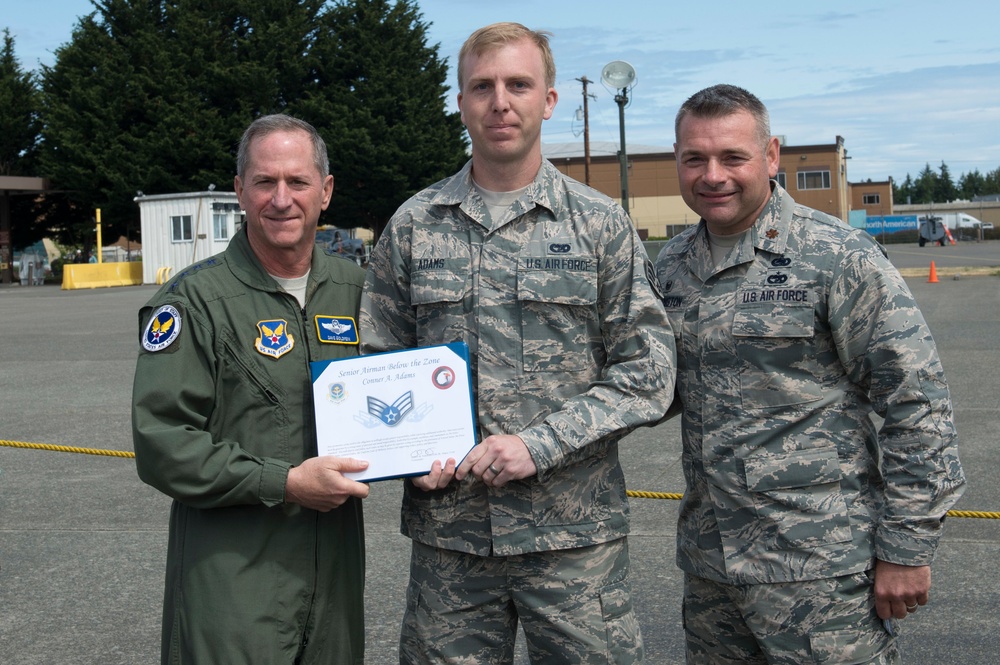 Gen Goldfein visits McChord