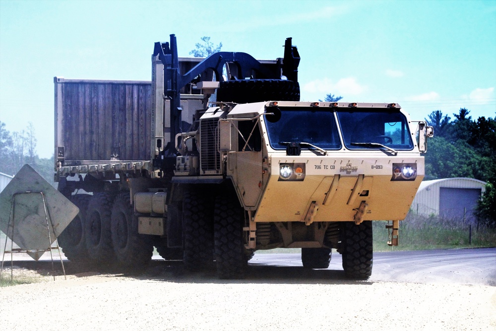 Preparation operations for CSTX 86-18-04 at Fort McCoy