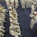 Navy Band Southwest performs during ceremony