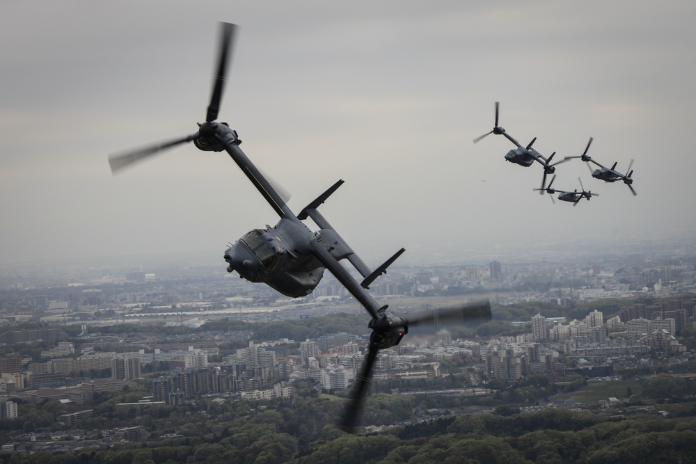 CV-22s arrive to Yokota AB