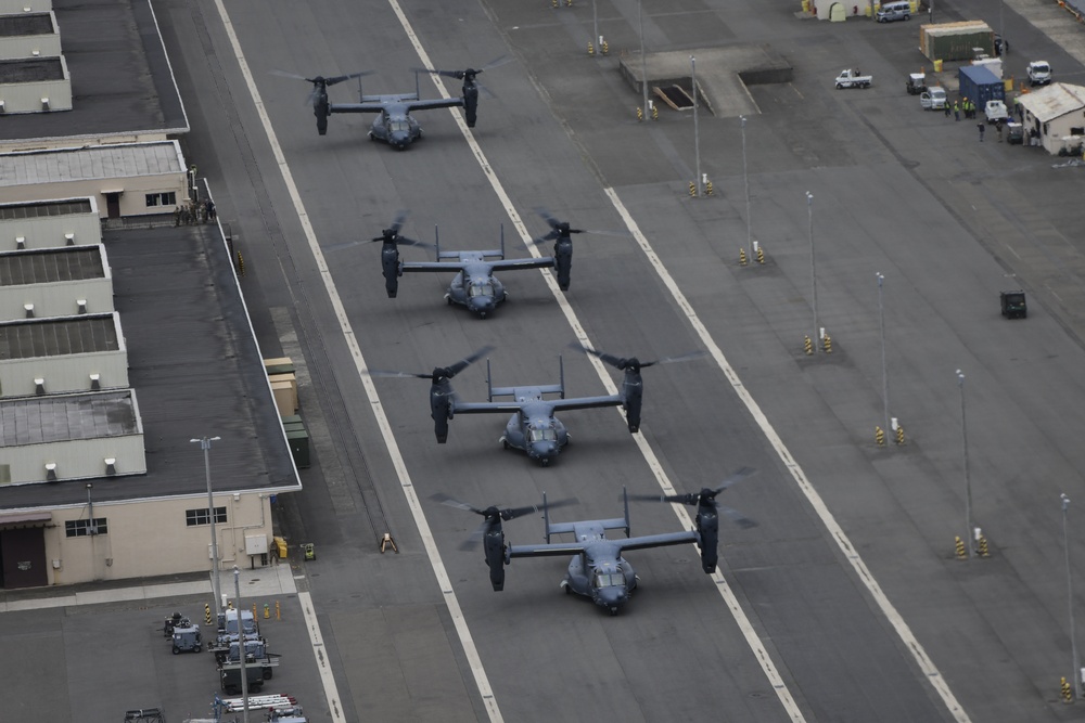 CV-22s arrive to Yokota AB