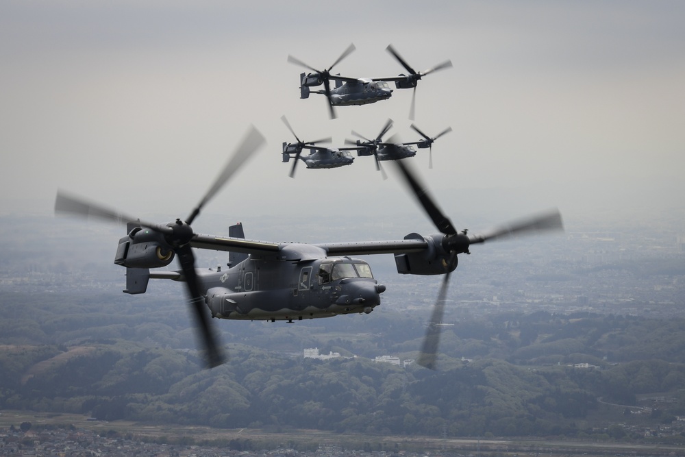 CV-22s arrive to Yokota AB