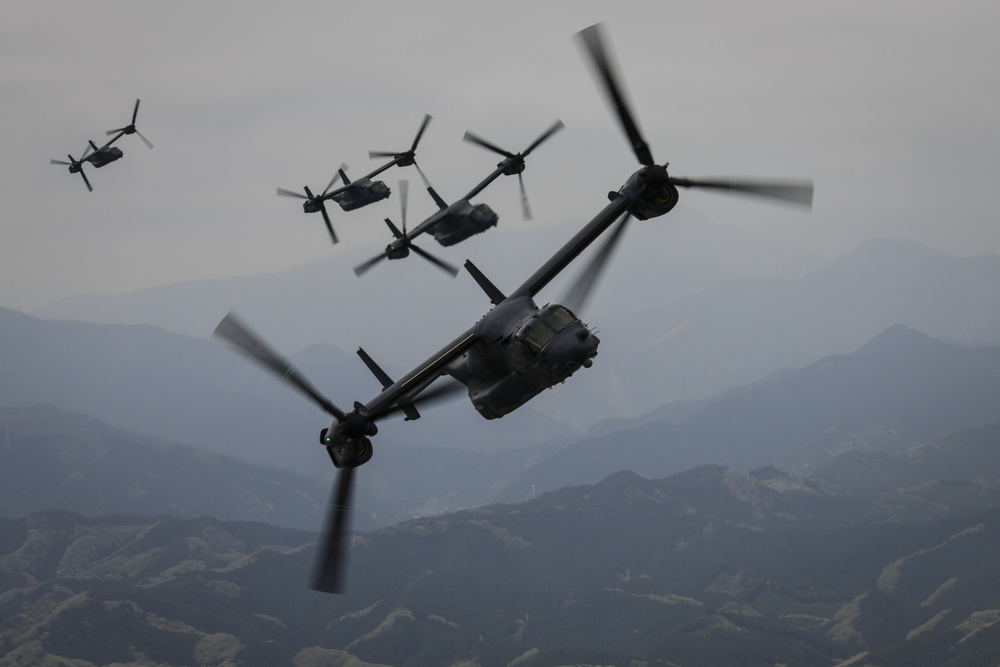 CV-22s arrive to Yokota AB