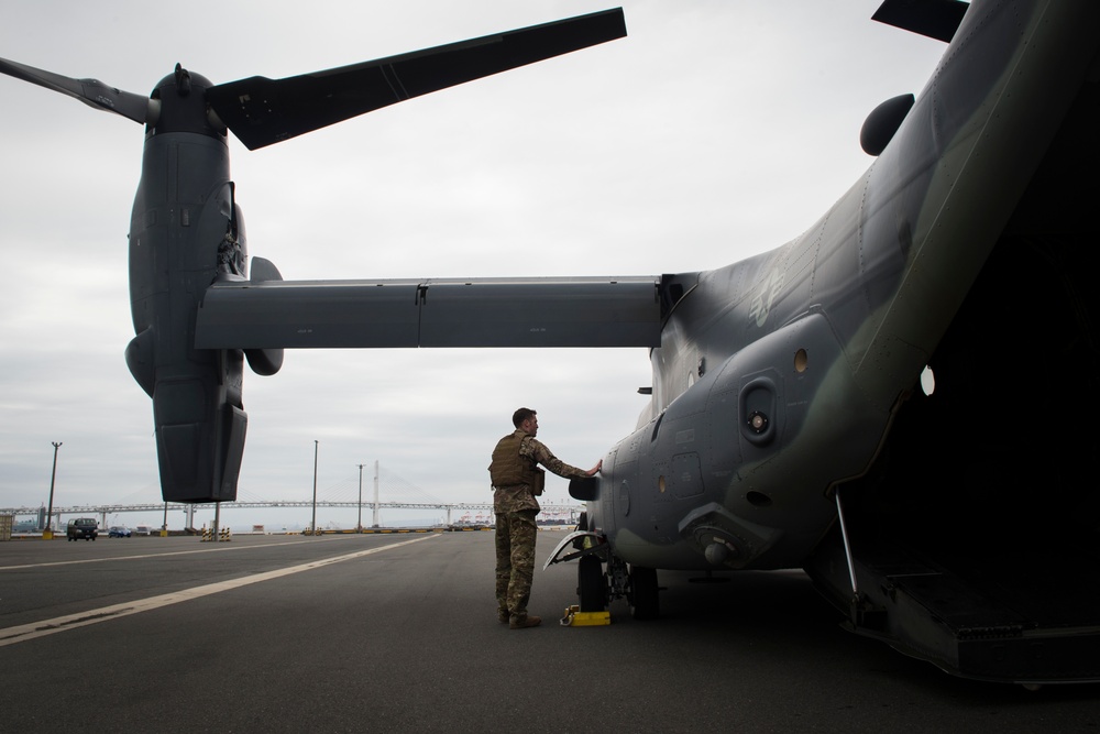 CV-22s arrive to Yokota AB