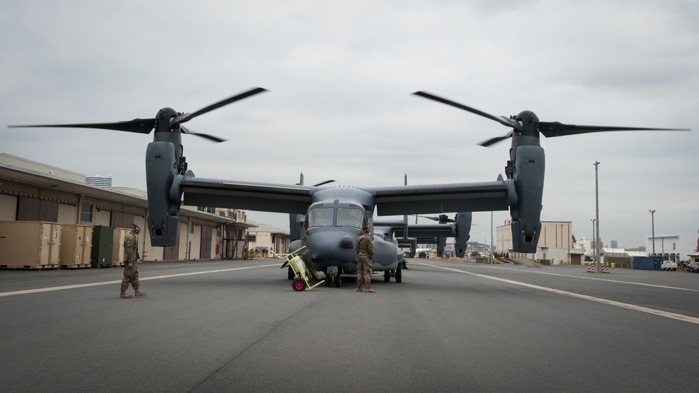 CV-22s arrive to Yokota AB