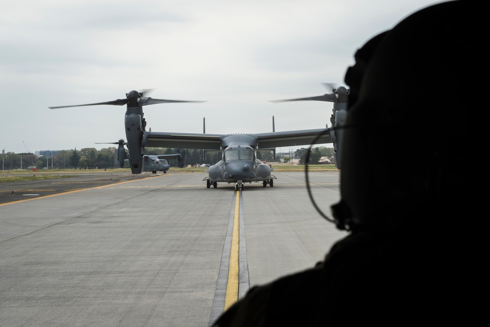 CV-22s arrive to Yokota AB