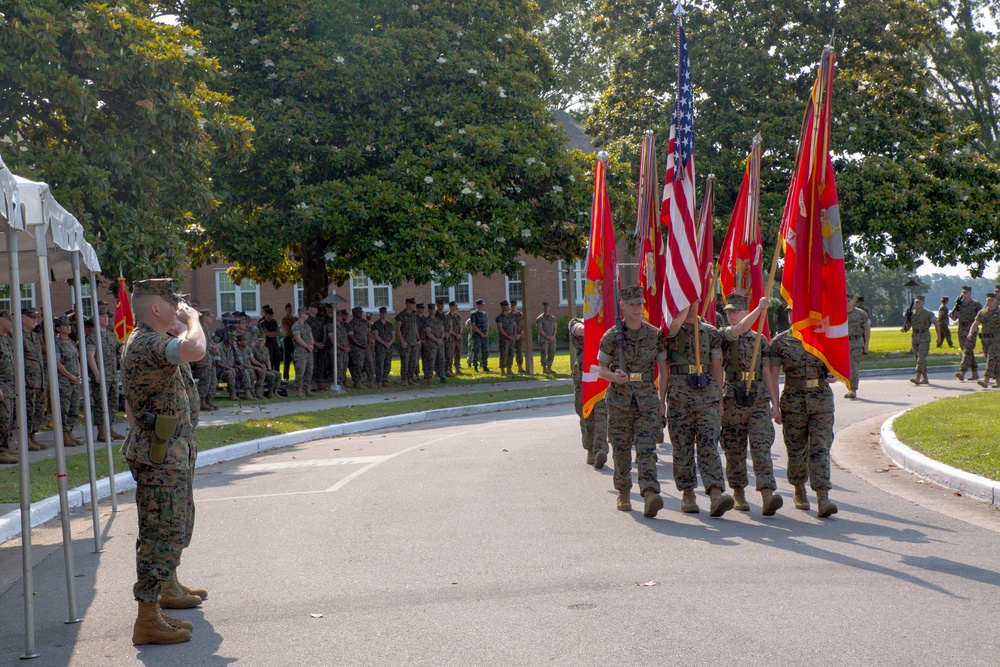 Dvids - Images - Ii Mig Change Of Command [image 9 Of 10]