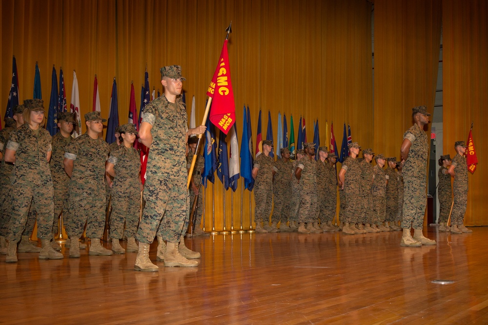 MCB Butler, Headquarters and Support Battalion Sergeant Major Relief Ceremony