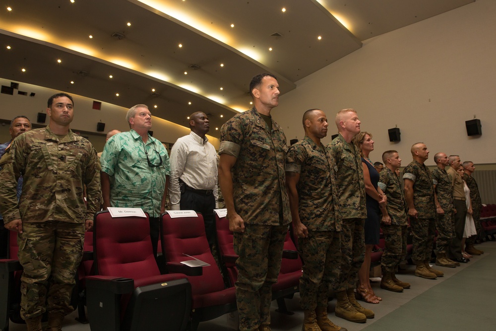 MCB Butler, Headquarters and Support Battalion Sergeant Major Relief Ceremony